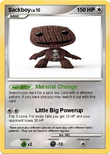 Pokemon Sackboy