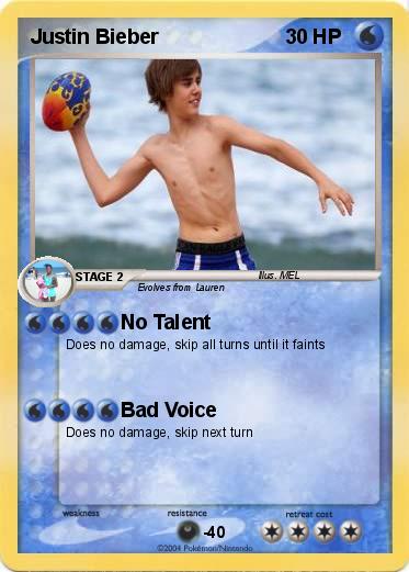 Pokemon Justin Bieber