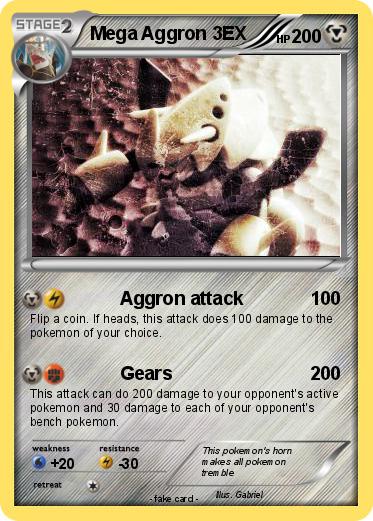 Pokemon Mega Aggron 3EX