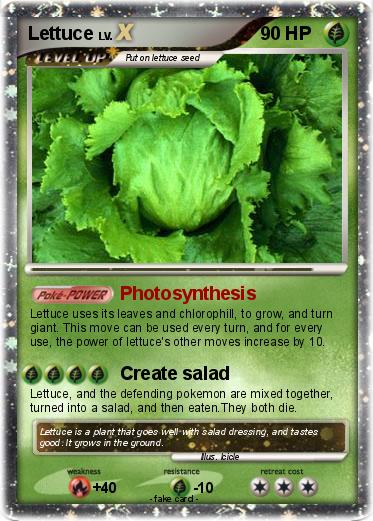 Pokemon Lettuce