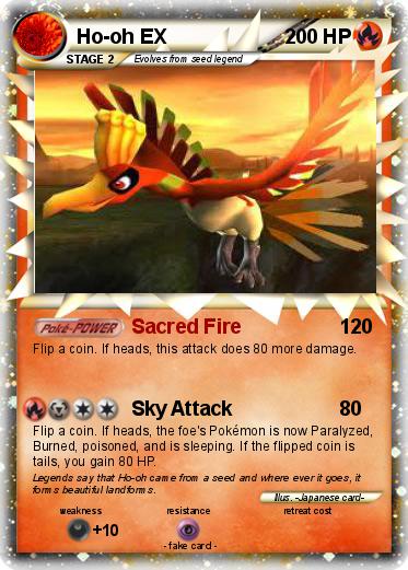 Pokemon Ho-oh EX