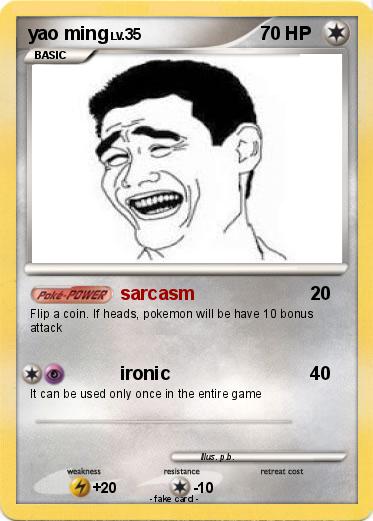 Pokemon yao ming