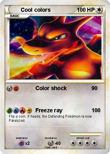Pokemon Cool colors