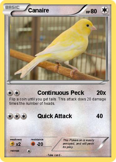 Pokemon Canaire