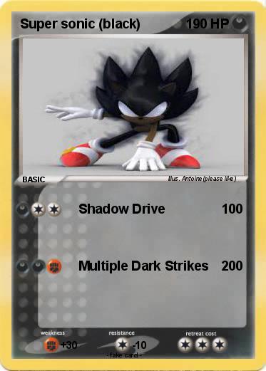 Pokemon Super sonic (black)