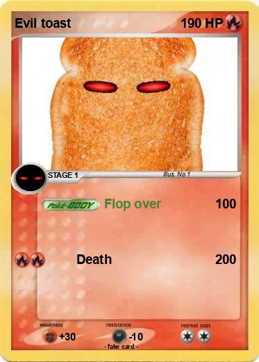Pokemon Evil toast