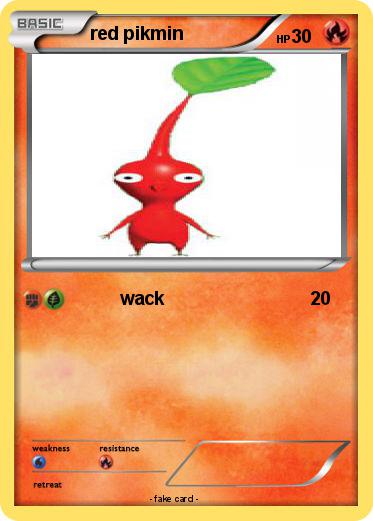 Pokemon red pikmin