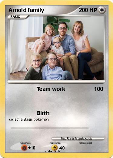 Pokemon Arnold family