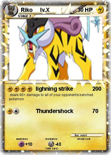 Pokemon Riko     lv.X