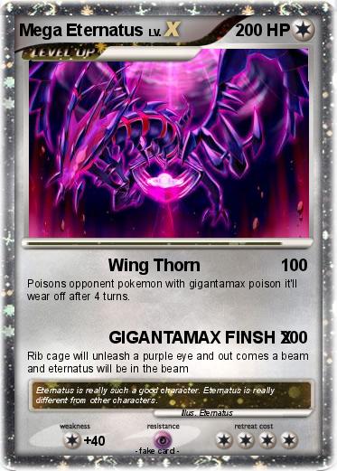 Pokemon Mega Eternatus