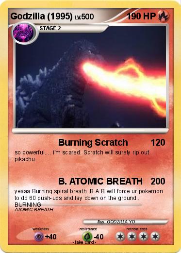 Pokemon Godzilla (1995)