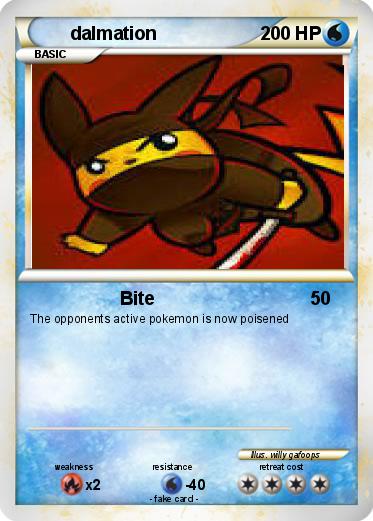 Pokemon dalmation