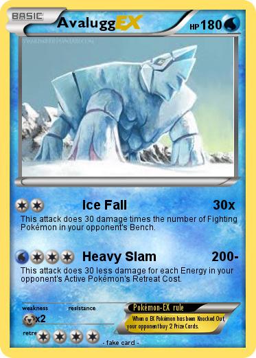 Pokemon Avalugg