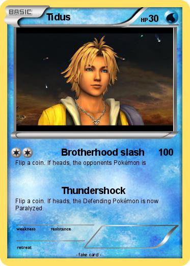 Pokemon Tidus