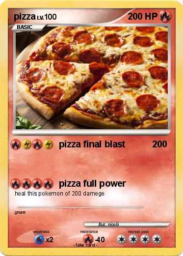 Pokemon pizza