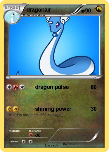 Pokemon dragonair