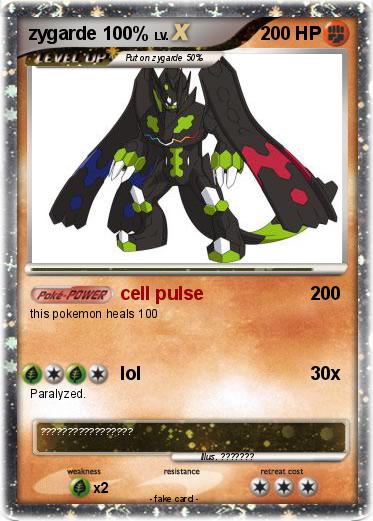 Pokemon zygarde 100%