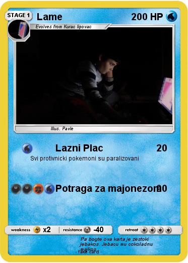 Pokemon Lame