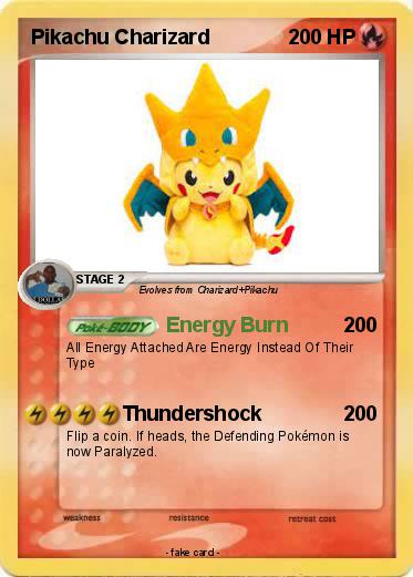 Pokemon Pikachu Charizard