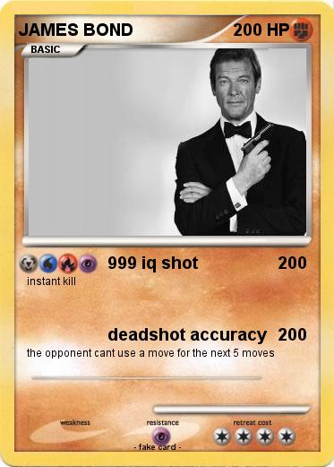 Pokemon JAMES BOND