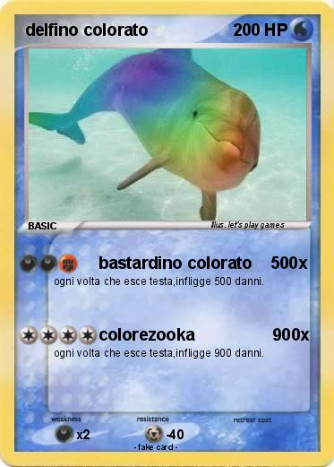 Pokemon delfino colorato