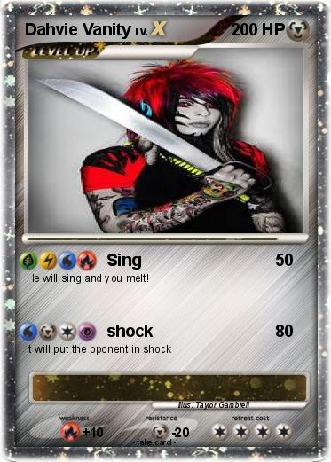 Pokemon Dahvie Vanity