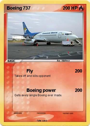 Pokemon Boeing 737
