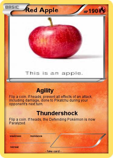 Pokemon Red Apple
