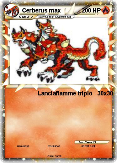 Pokemon Cerberus max