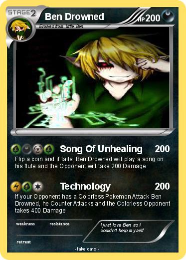 Pokemon Ben Drowned