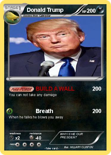 Pokemon Donald Trump