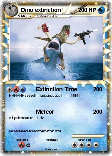Pokemon Dino extinction