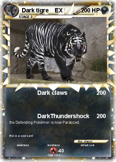 Pokemon Dark tigre    EX