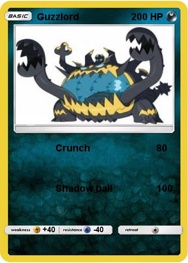 Pokemon Guzzlord