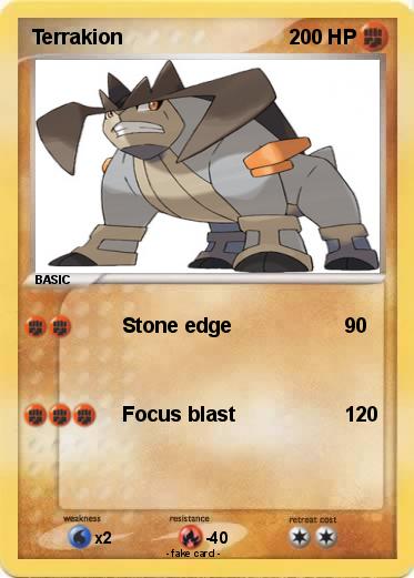 Pokemon Terrakion