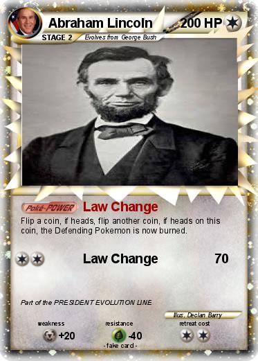 Pokemon Abraham Lincoln