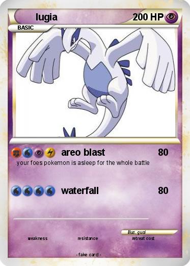 Pokemon lugia