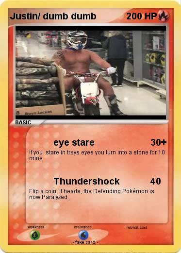 Pokemon Justin/ dumb dumb