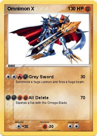 Pokemon Omnimon X