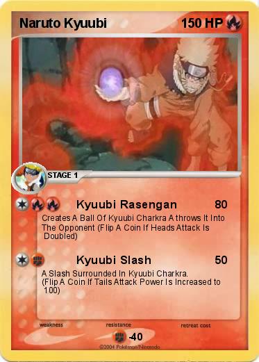 Pokemon Naruto Kyuubi