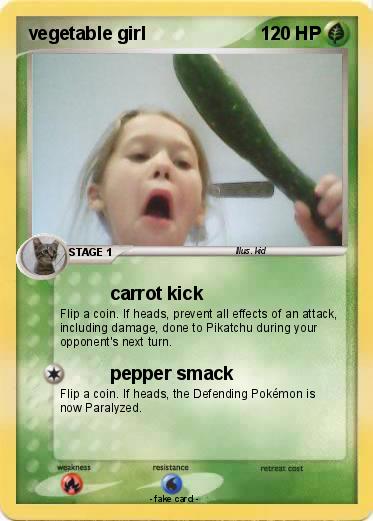 Pokemon vegetable girl