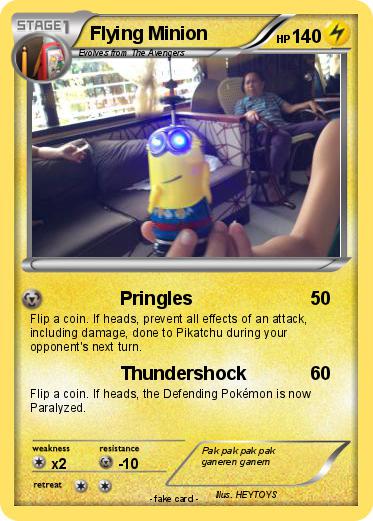 Pokemon Flying Minion