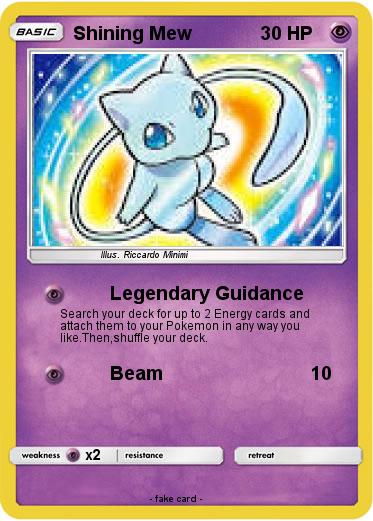 Pokemon Shining Mew