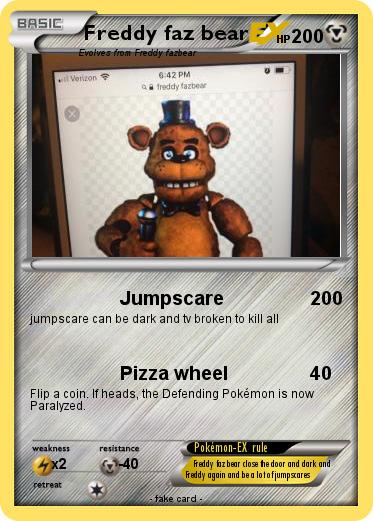 Pokemon Freddy faz bear