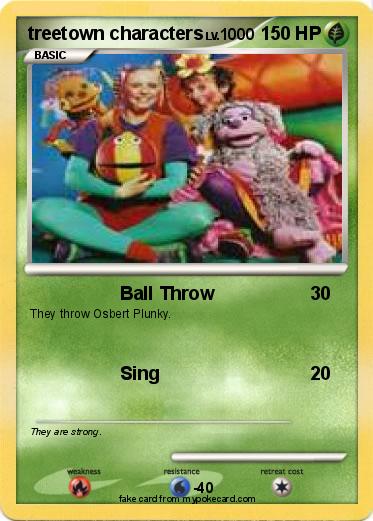 Pokemon treetown characters