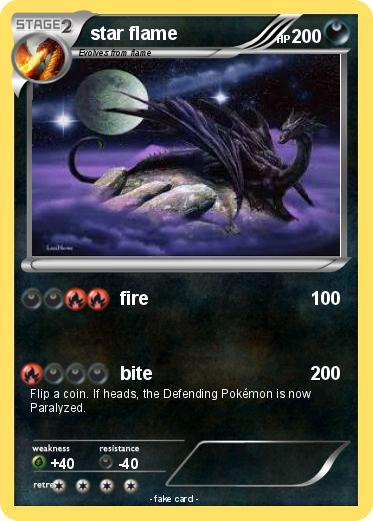 Pokemon star flame