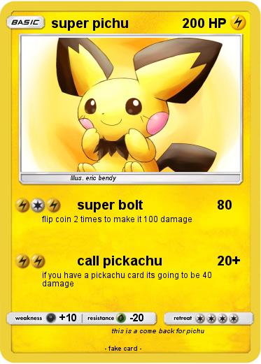 Pokemon super pichu