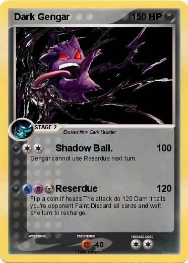 Pokemon Dark Gengar
