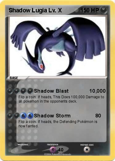 Pokemon Shadow Lugia Lv. X