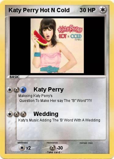 Pokemon Katy Perry Hot N Cold